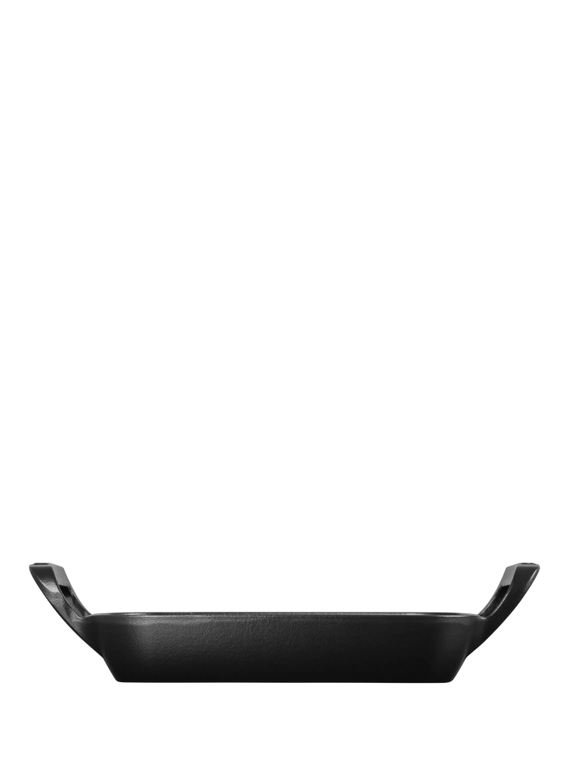 Le Creuset outdoor square grill matte black 26cm (British brand)