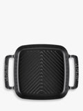 Le Creuset outdoor square grill matte black 26cm (British brand)