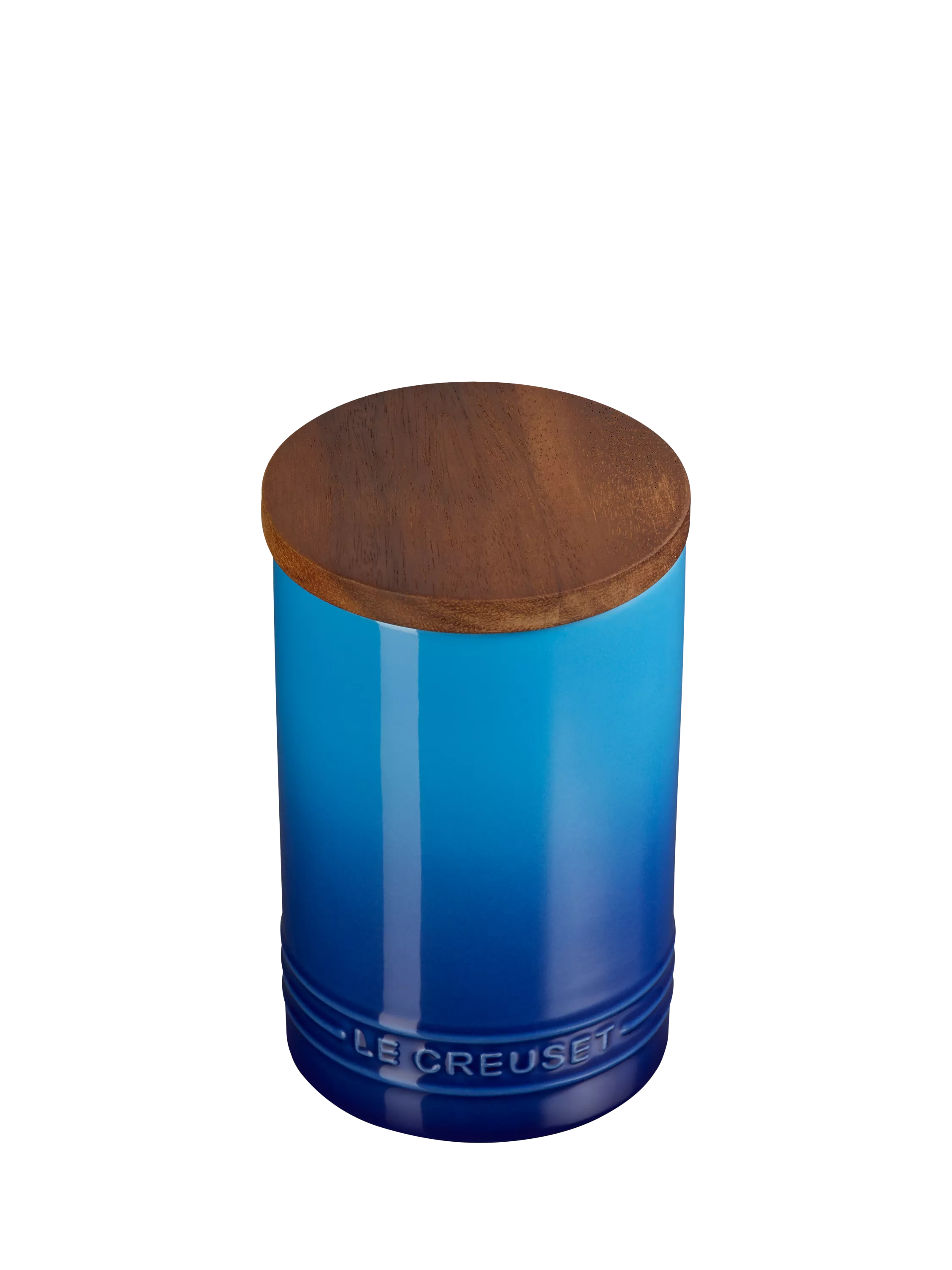 Le Creuset stoneware storage jar Azure 770ml, UK version