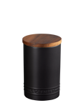 Le Creuset Stoneware Storage Jar, 770ml, Satin Black