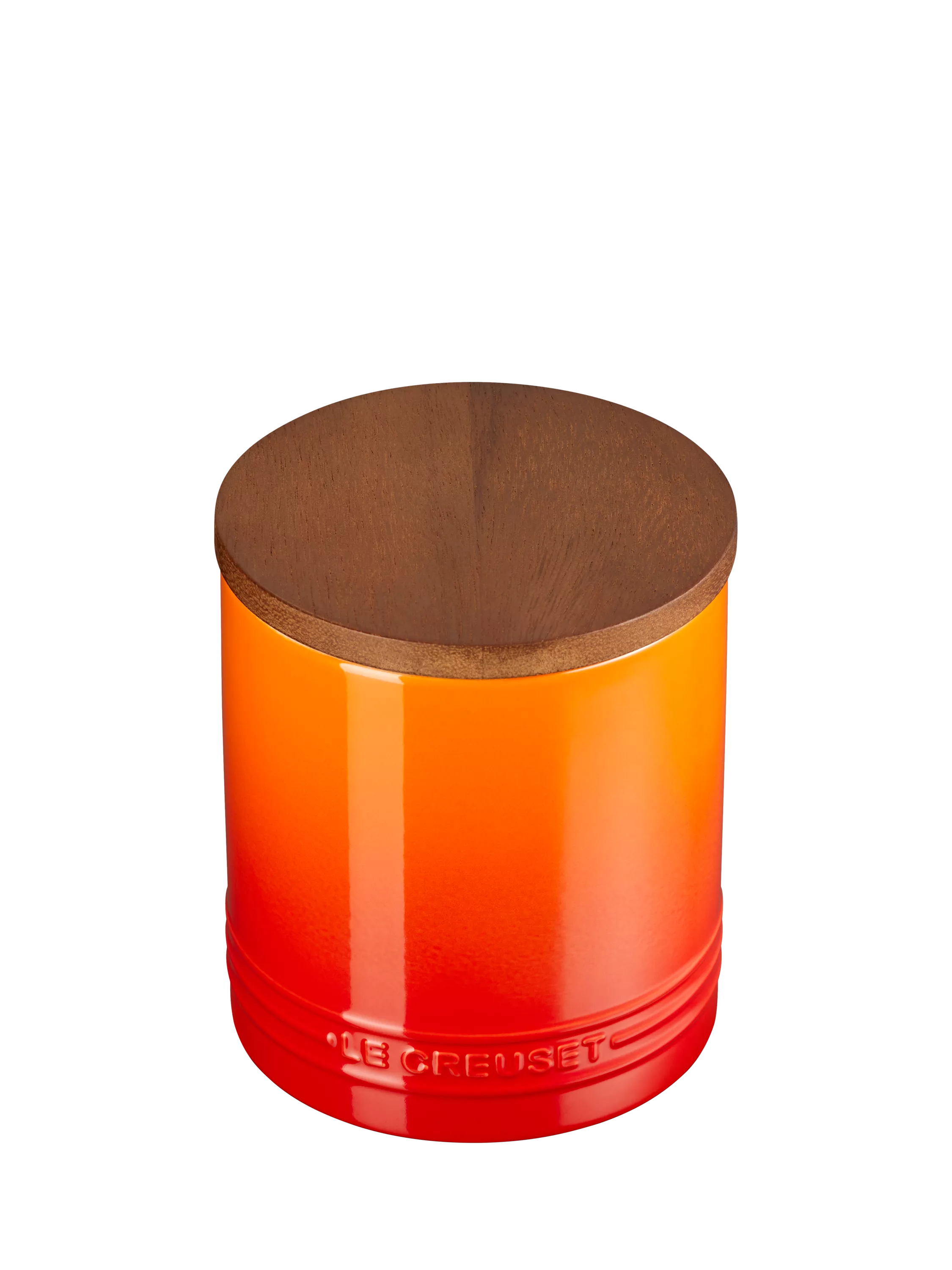 Le Creuset stoneware storage jar Volcanic 1.1L, UK version