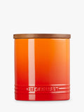 Le Creuset stoneware storage jar Volcanic 1.1L, UK version