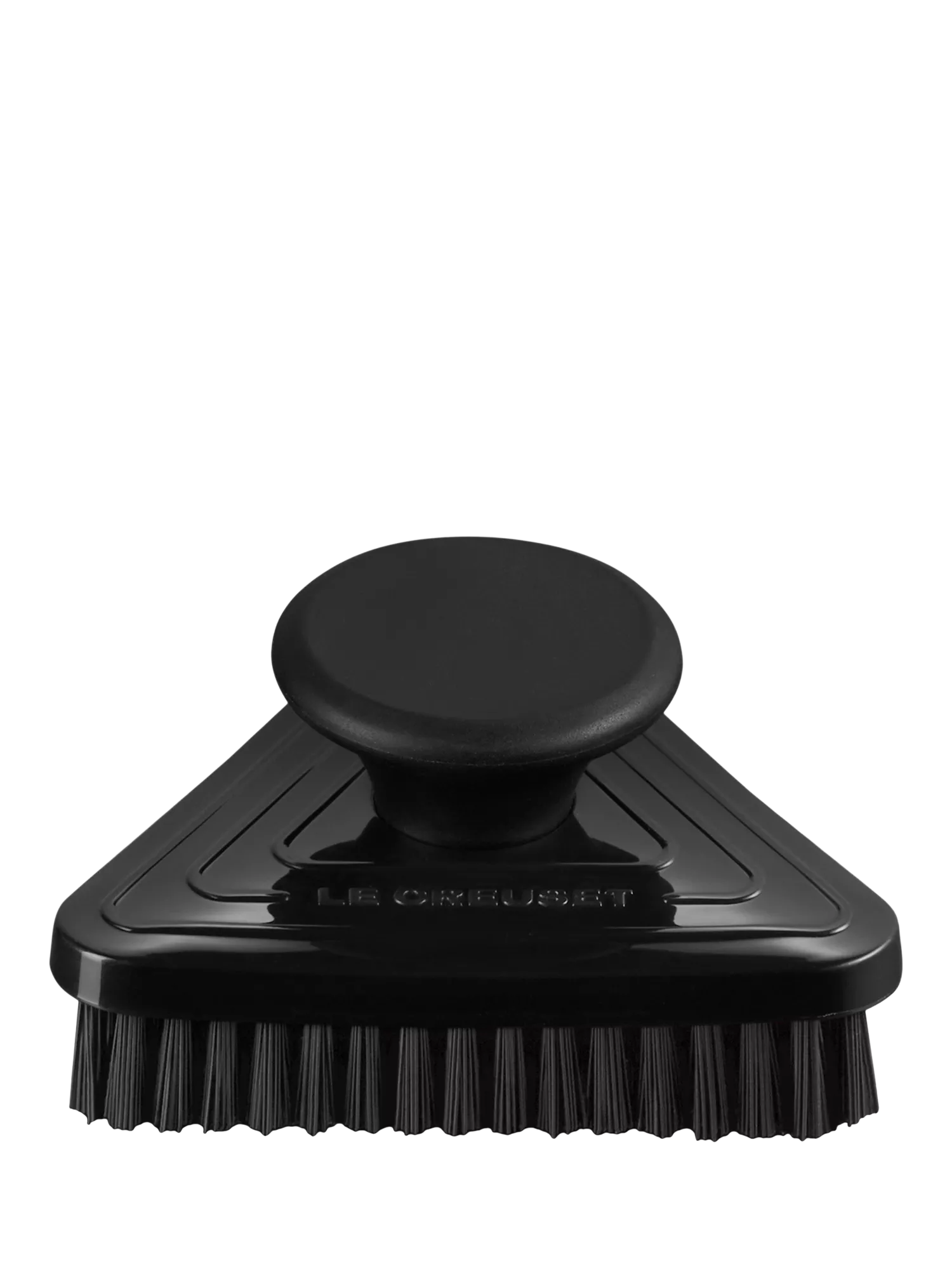 Le Creuset triangular outdoor grill brush, UK version
