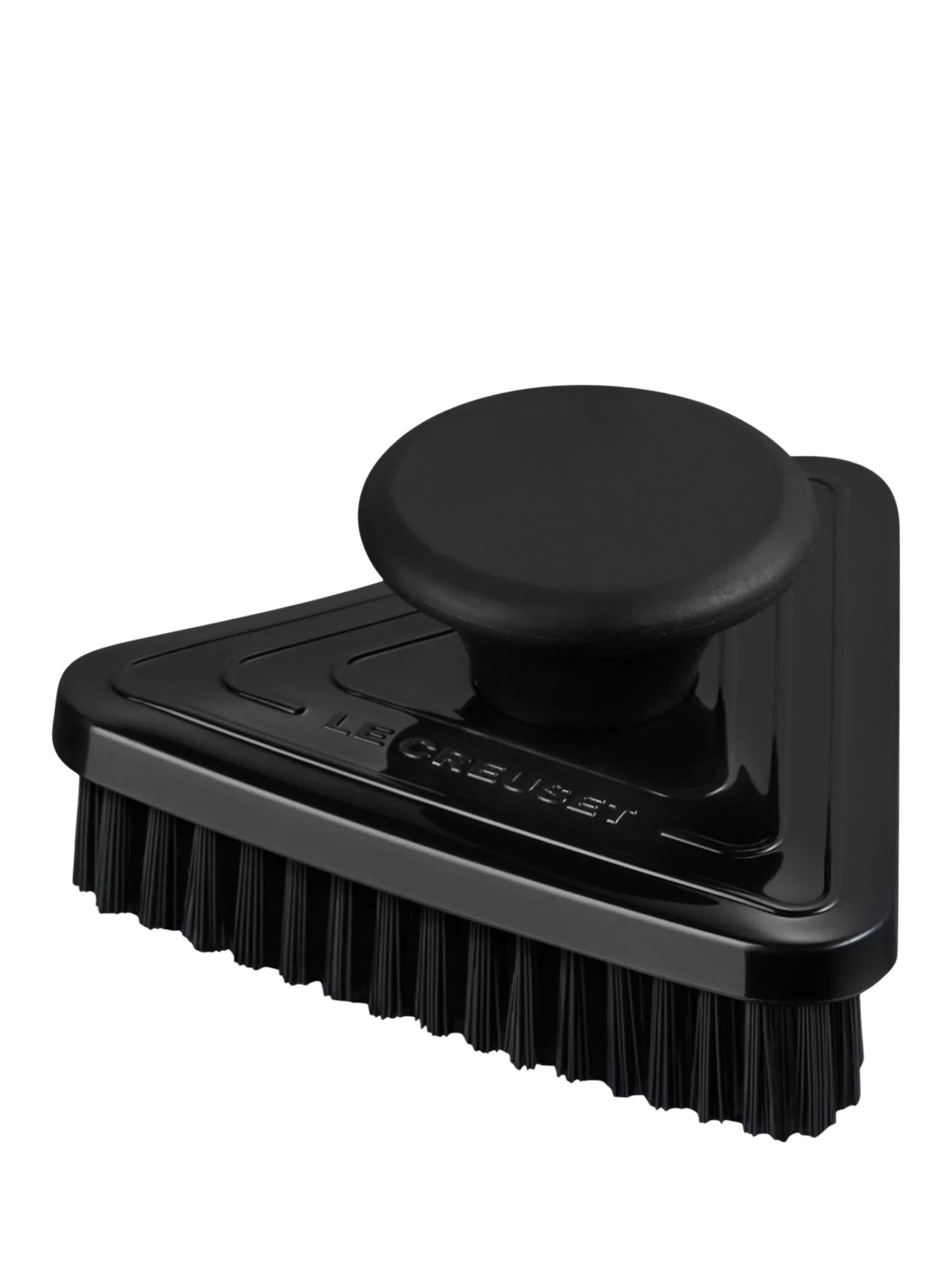 Le Creuset triangular outdoor grill brush, UK version
