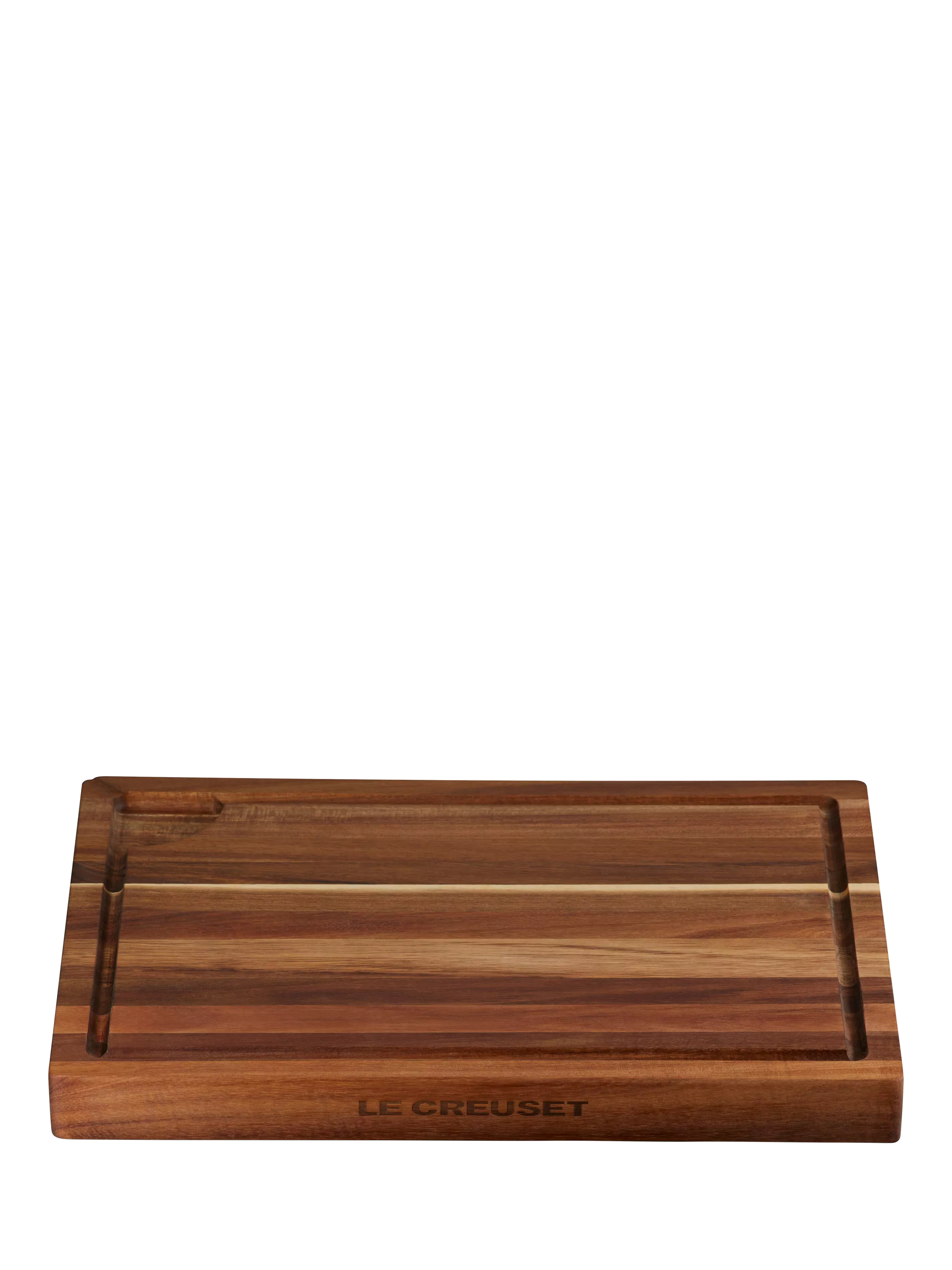 Le Creuset acacia wood carving board, UK version