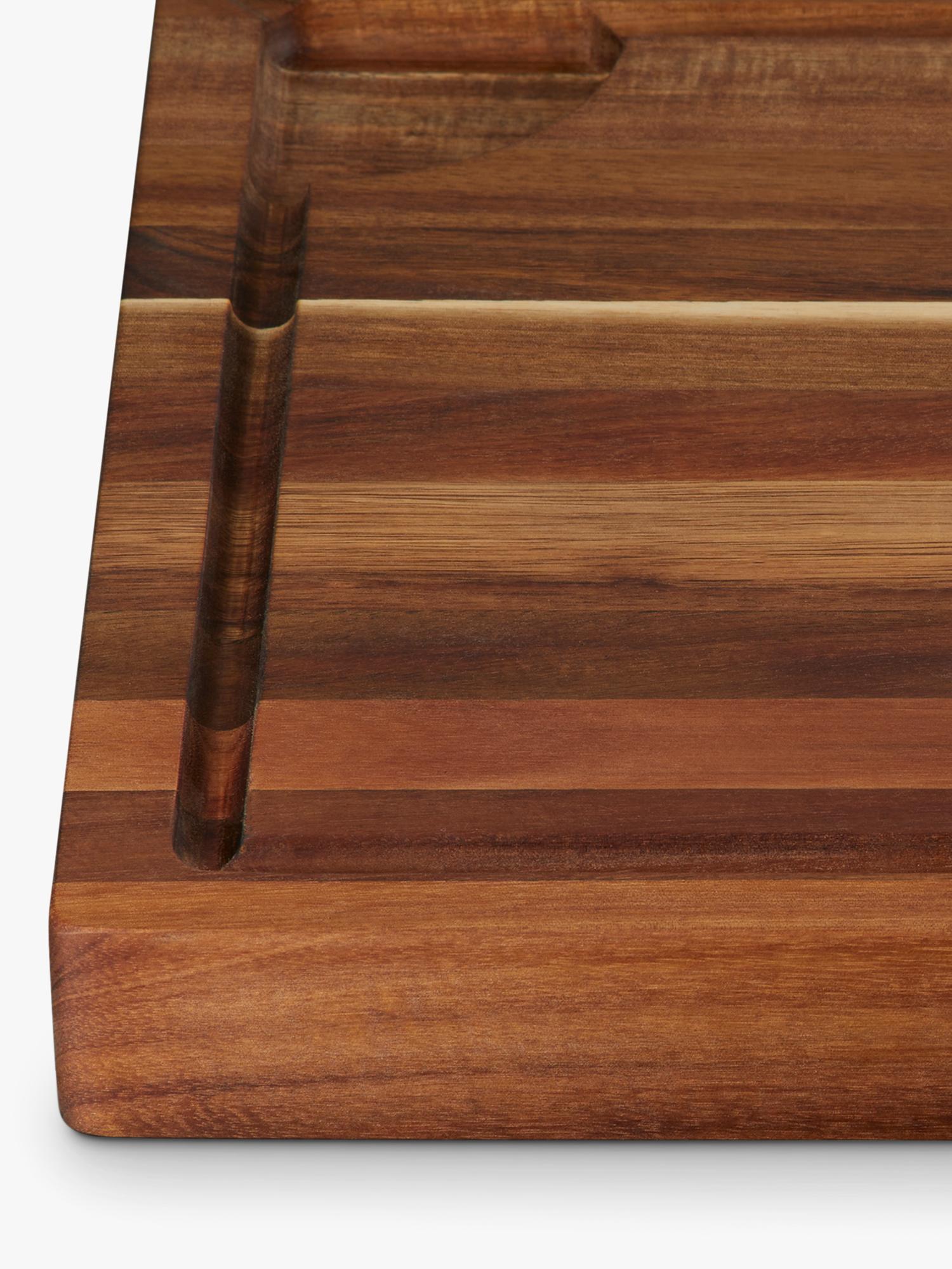 Le Creuset acacia wood carving board, UK version