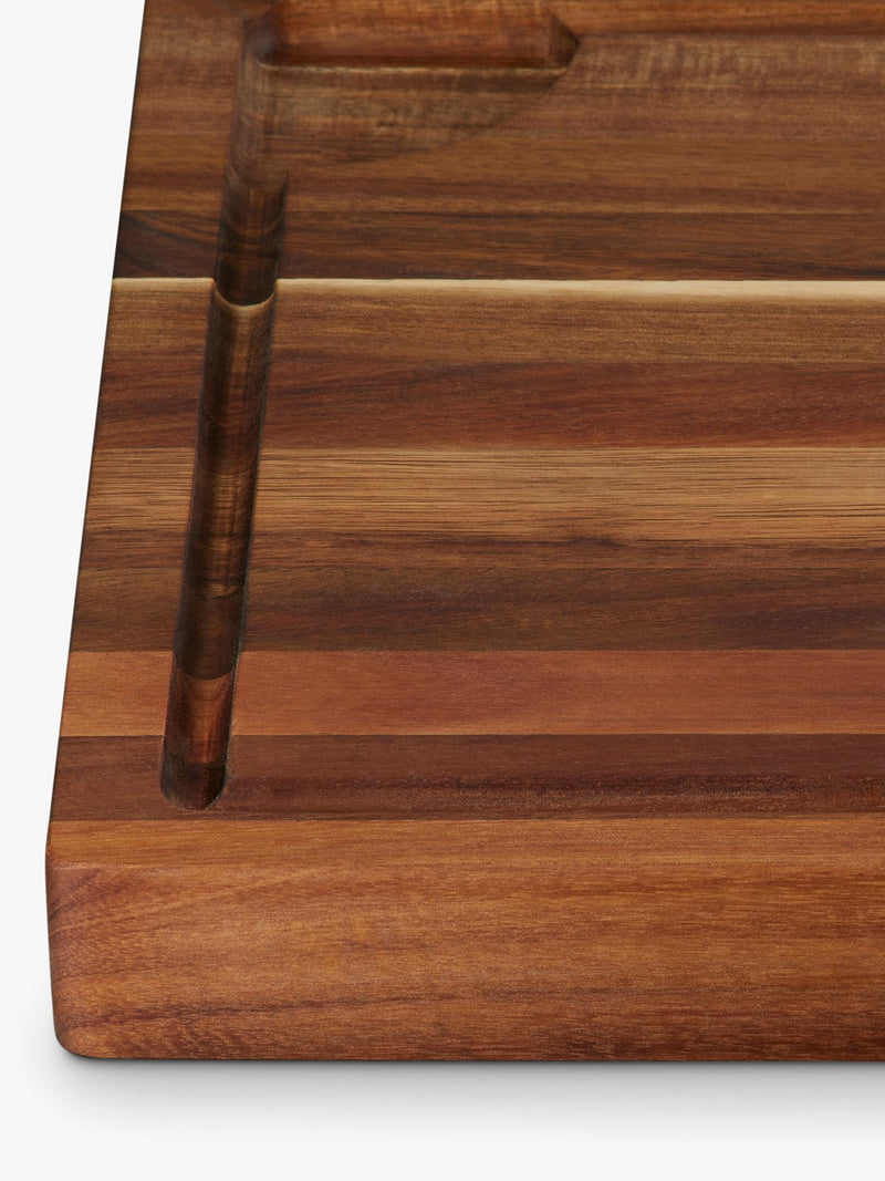 Le Creuset acacia wood carving board, UK version