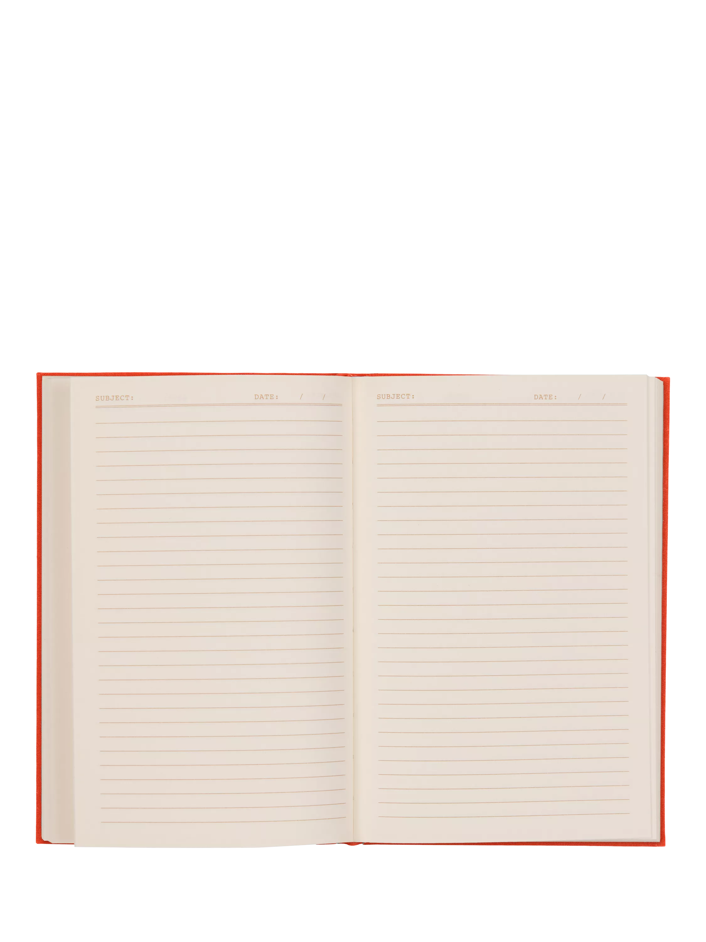DesignWorks Ink red cat journal with hardback cover - British product