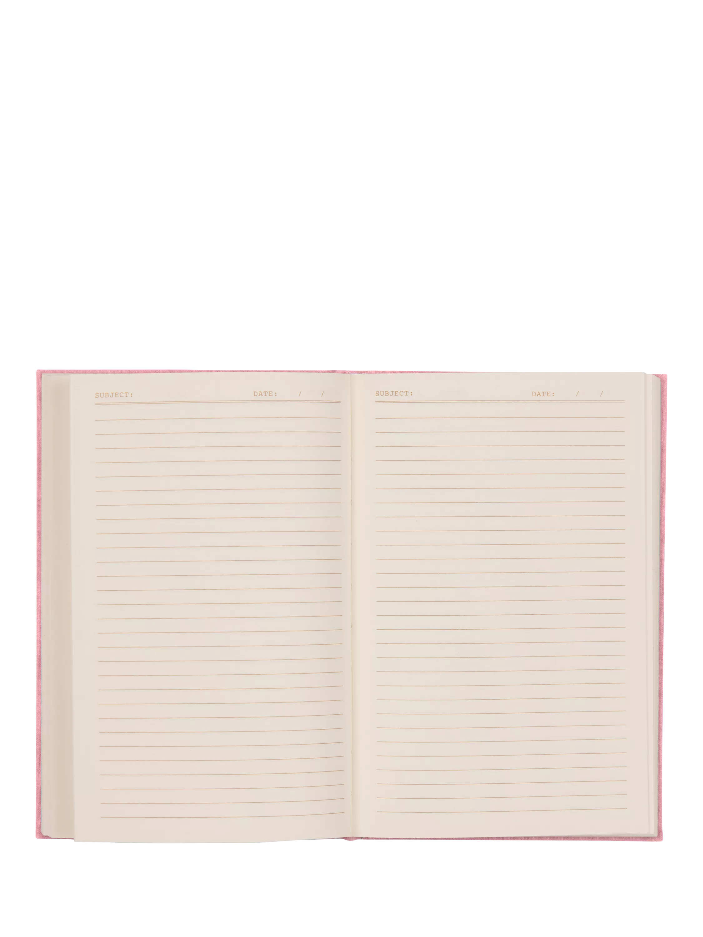 DesignWorks Ink hardback journal pink 240 pages, UK version