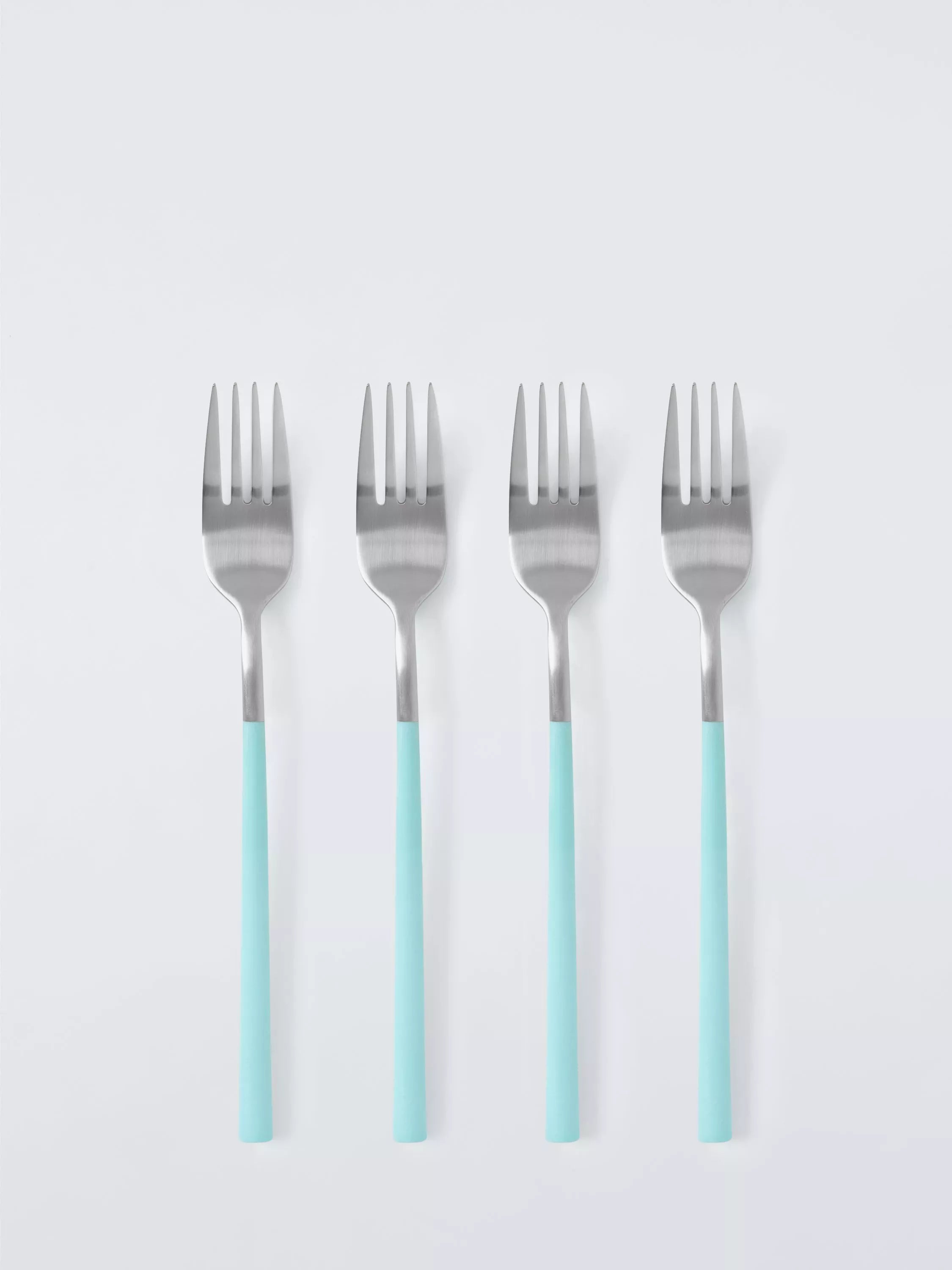 John Lewis recycled handle cutlery set 16 piece blue, UK version