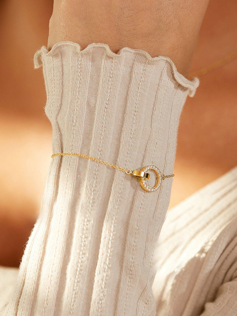 EDBLAD Eternal Orbit bracelet gold plated, UK version
