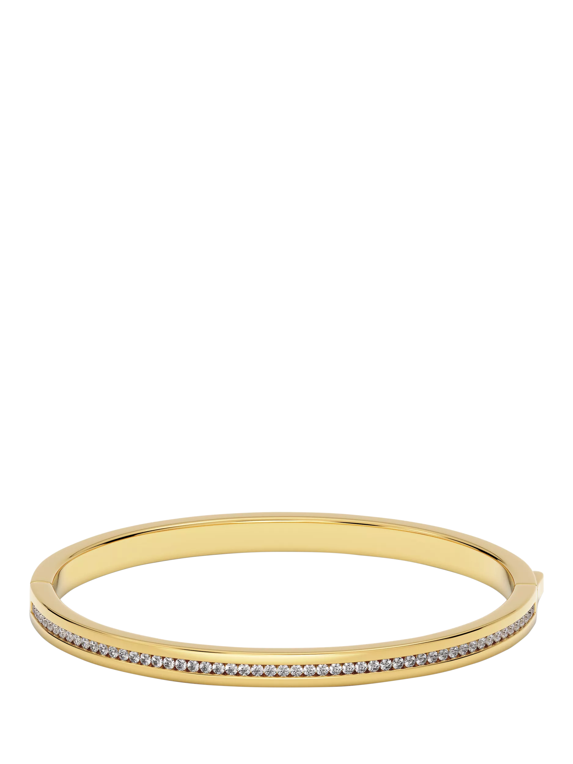 EDBLAD cubic zirconia bangle large, imported from the UK