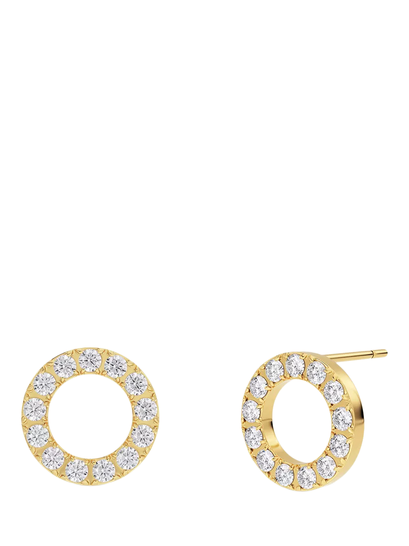 EDBLAD Glow Stud Earrings Silver