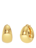 EDBLAD Boyd chunky hoop earrings gold plated imported from the UK