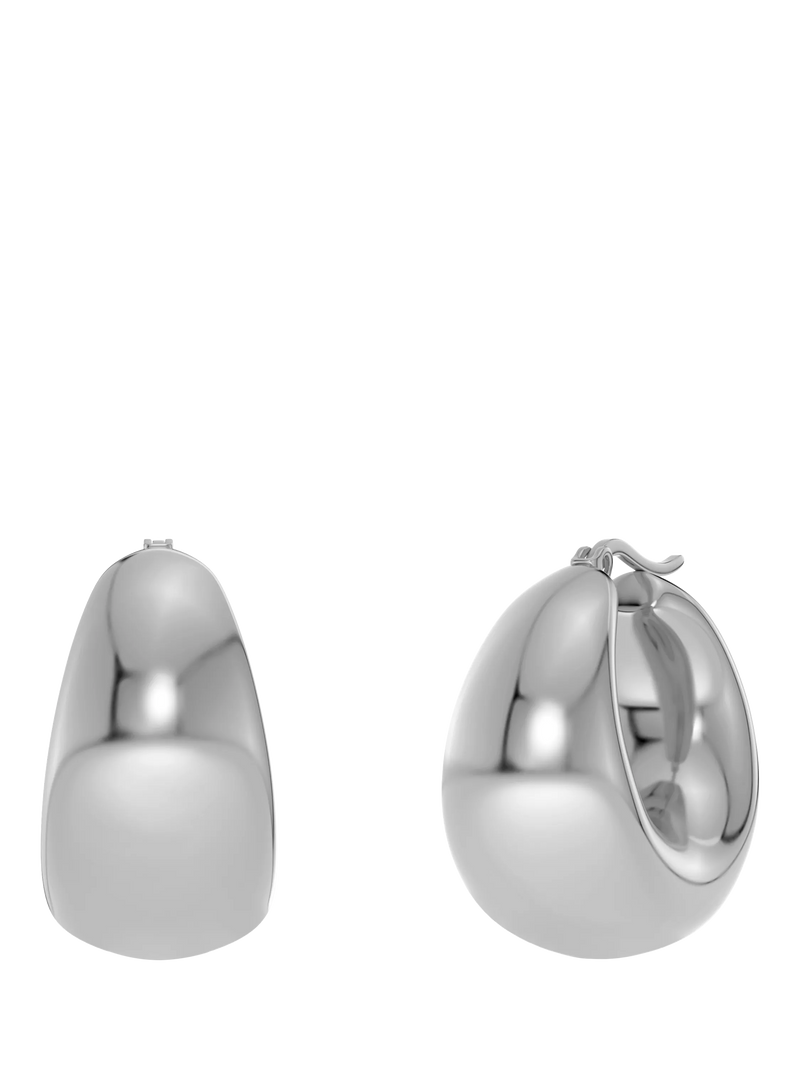EDBLAD Boyd Chunky Graduated Hoop Earrings 30mm