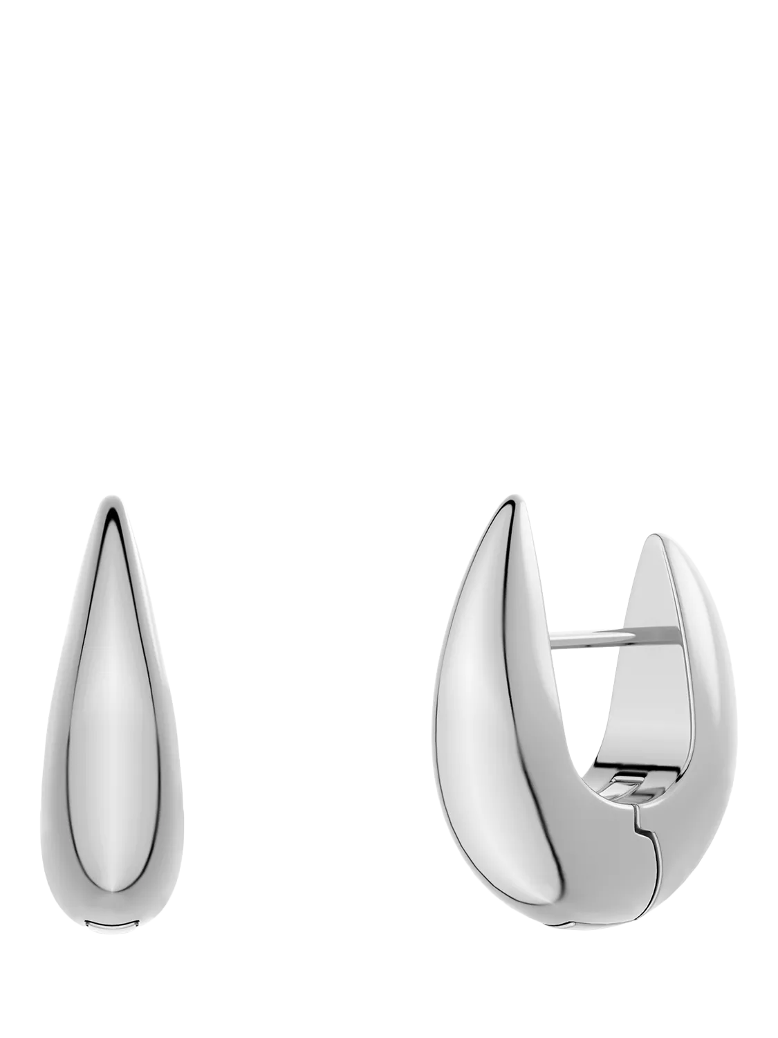 EDBLAD Crest Drop Hoop Earrings, Small