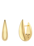 EDBLAD crest drop hoop earrings large - British product