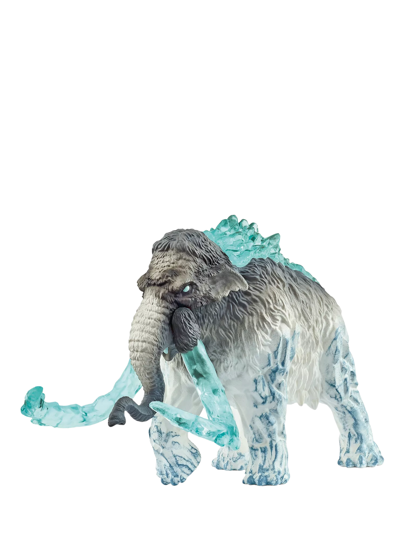 schleich Frost Mammoth action figure with ice crystal tusks, UK version