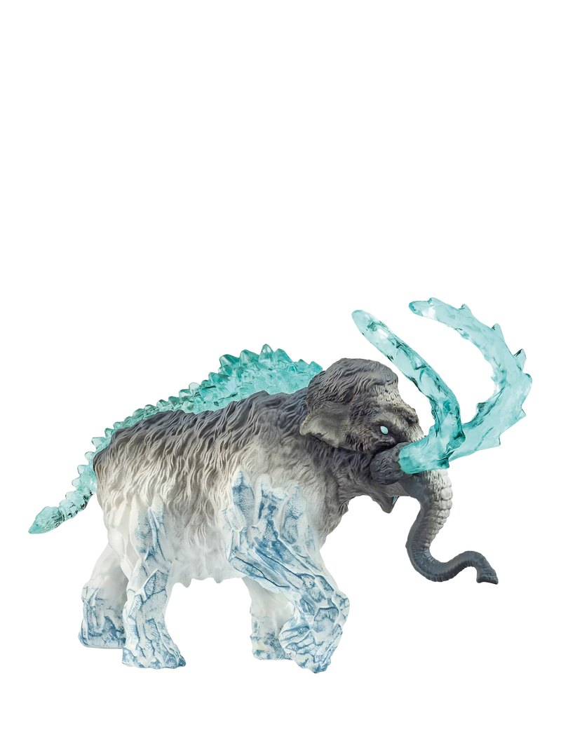 schleich Frost Mammoth action figure with ice crystal tusks, UK version