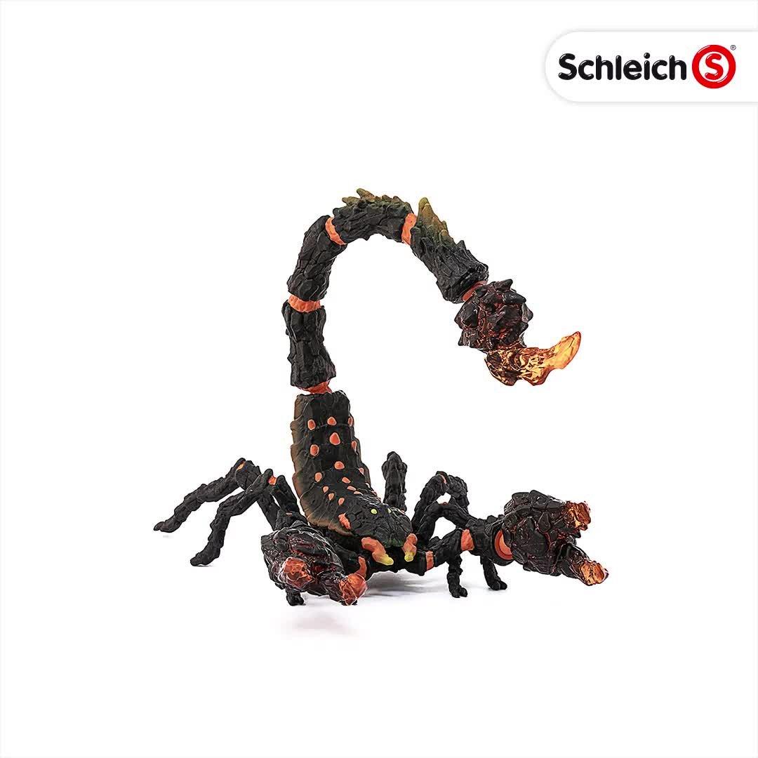 schleich Lava Scorpion action figure, UK version