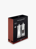 Cole & Mason Bromley salt and pepper mill set, UK version