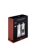 Cole & Mason Bromley salt and pepper mill set, UK version