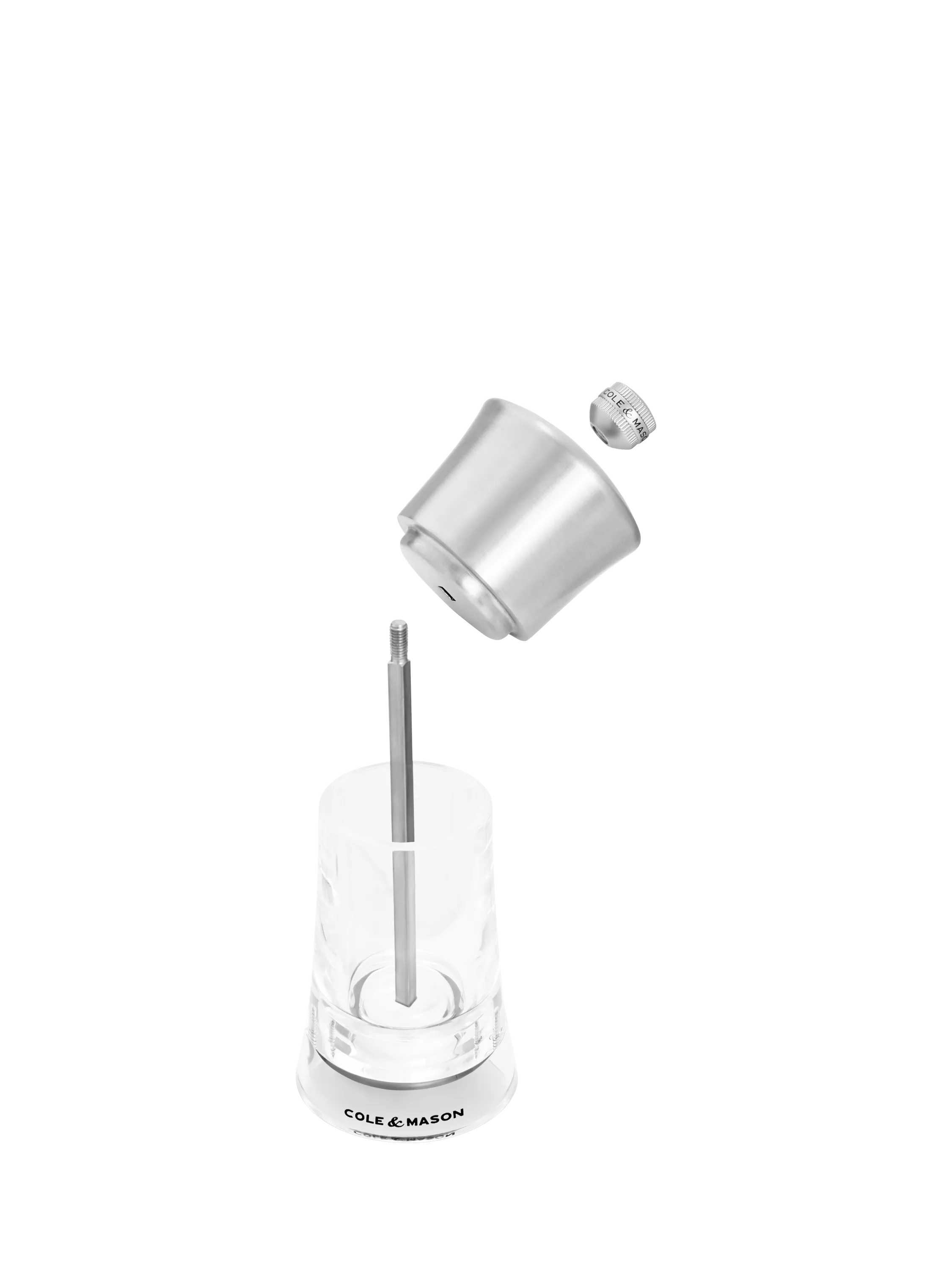 Cole & Mason Bromley salt and pepper mill set, UK version