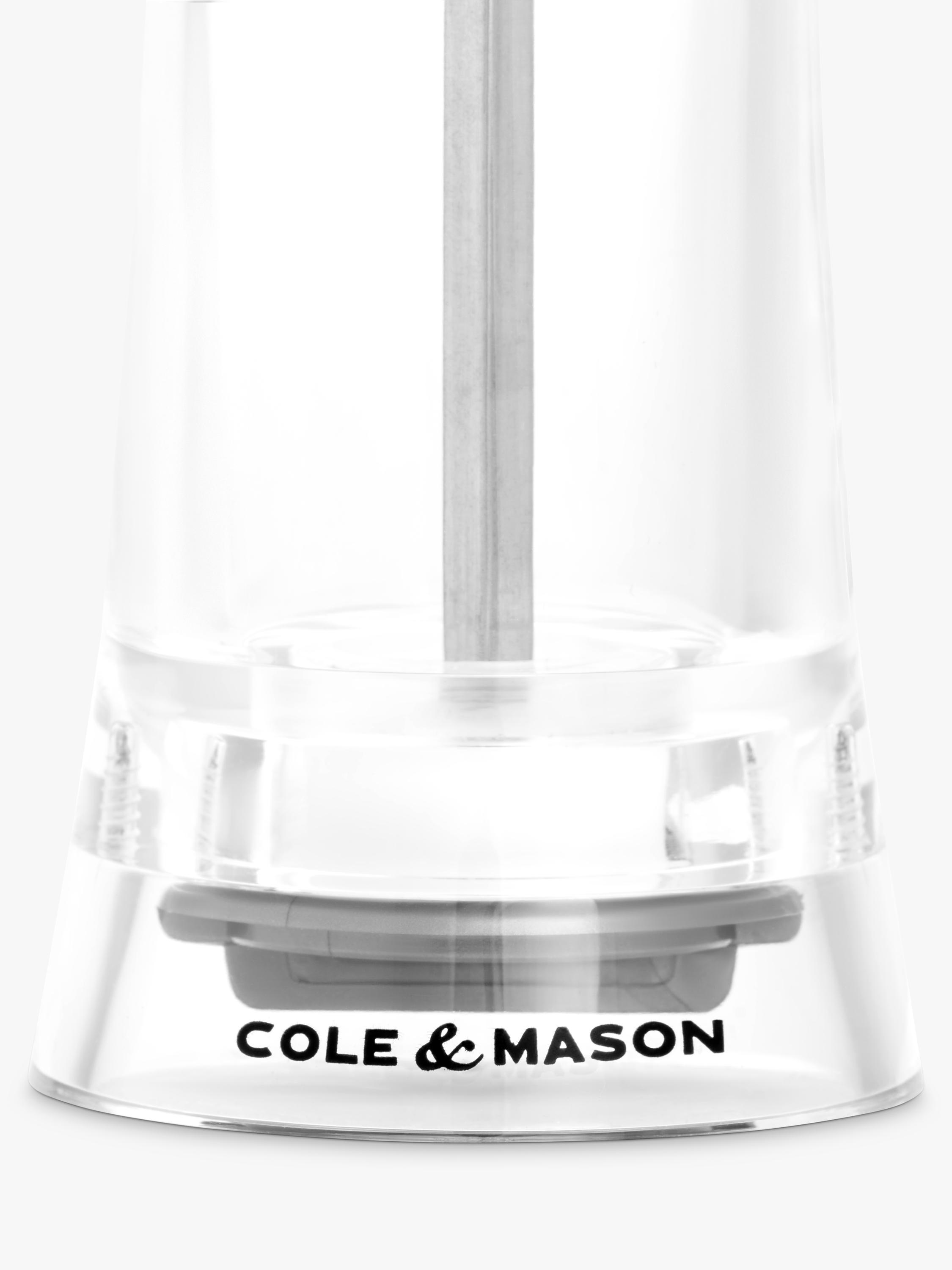 Cole & Mason Bromley salt and pepper mill set, UK version