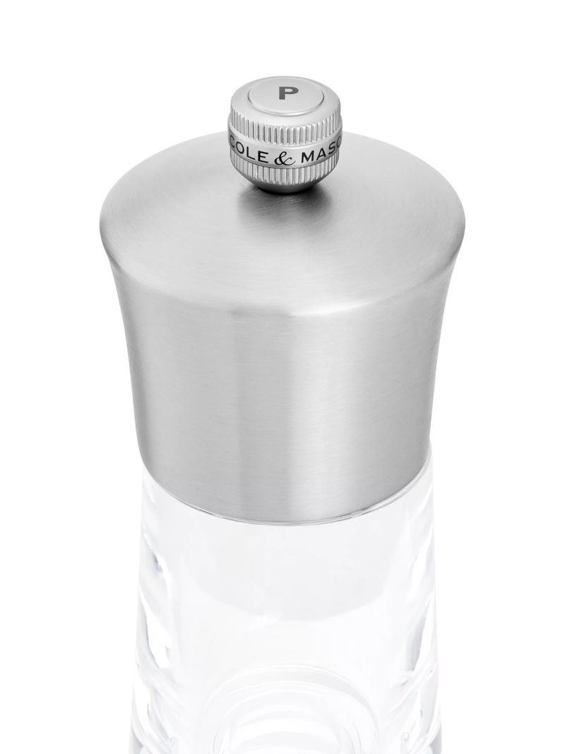 Cole & Mason Bromley salt and pepper mill set, UK version
