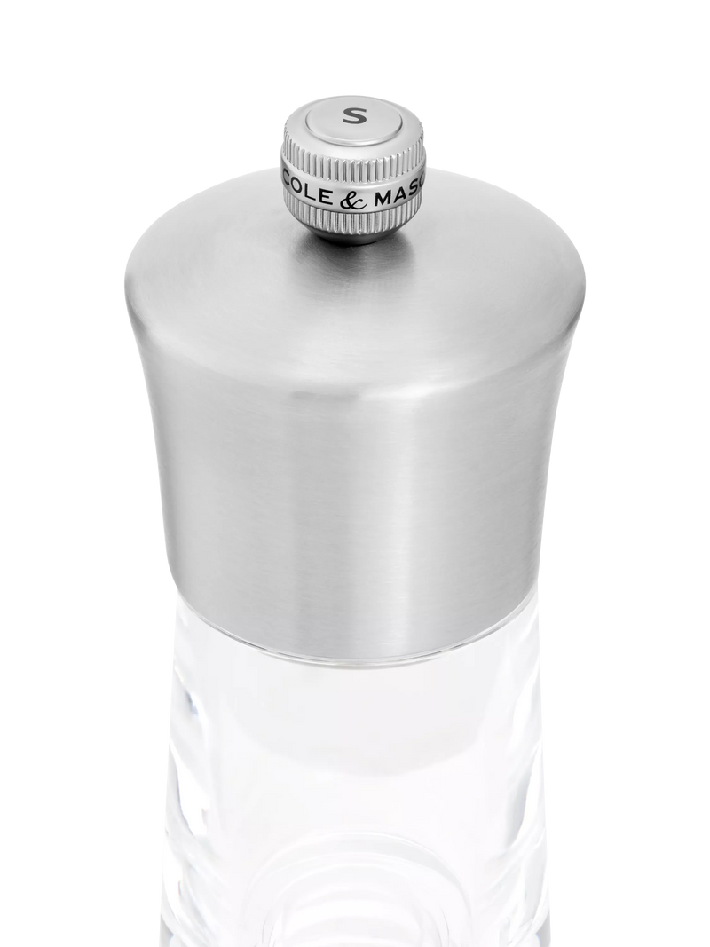 Cole & Mason Bromley salt and pepper mill set, UK version