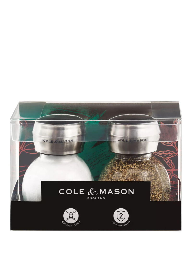 Cole & Mason salt pepper shaker set, imported from the UK