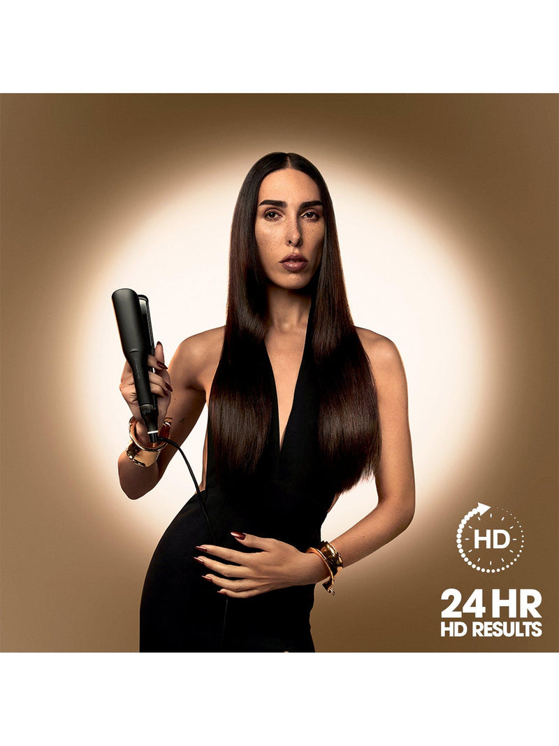 ghd Chronos Max wide plate hair straightener (British brand)