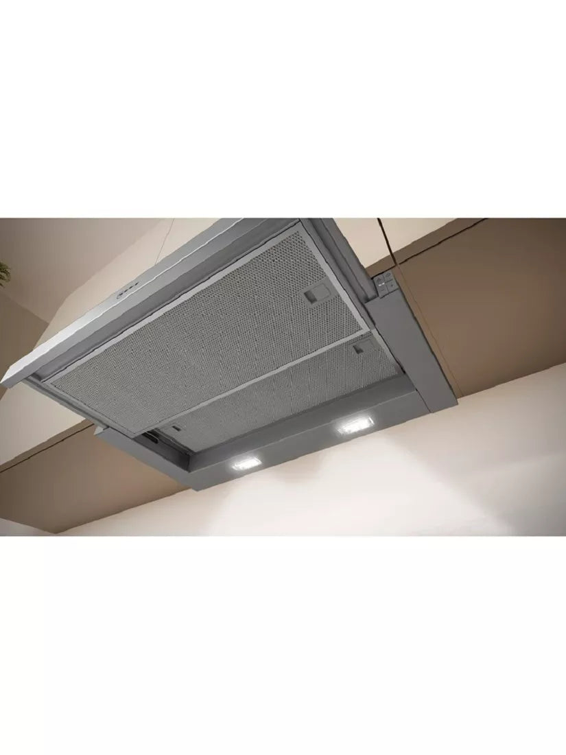 Neff telescopic cooker hood silver metallic 60cm, imported from the UK