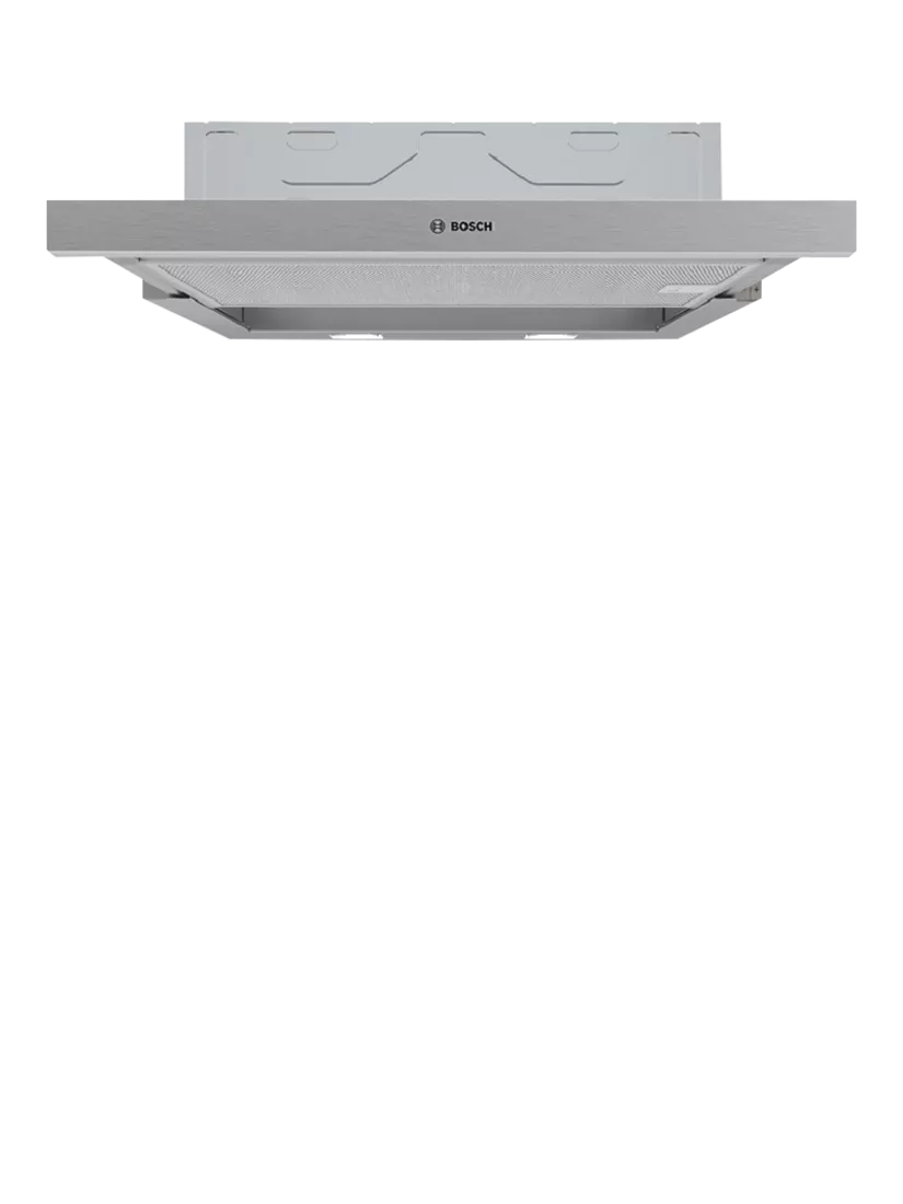 Neff telescopic cooker hood silver metallic 60cm, imported from the UK