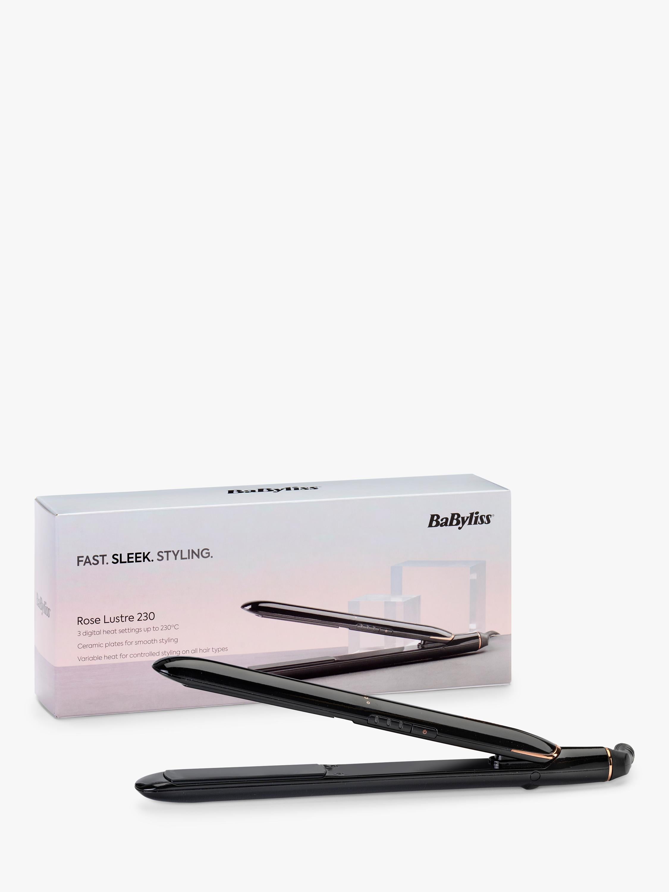 BaByliss hair straightener Rose Lustre 230, UK version