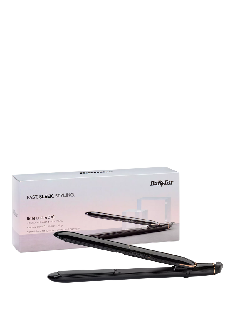 BaByliss hair straightener Rose Lustre 230, UK version