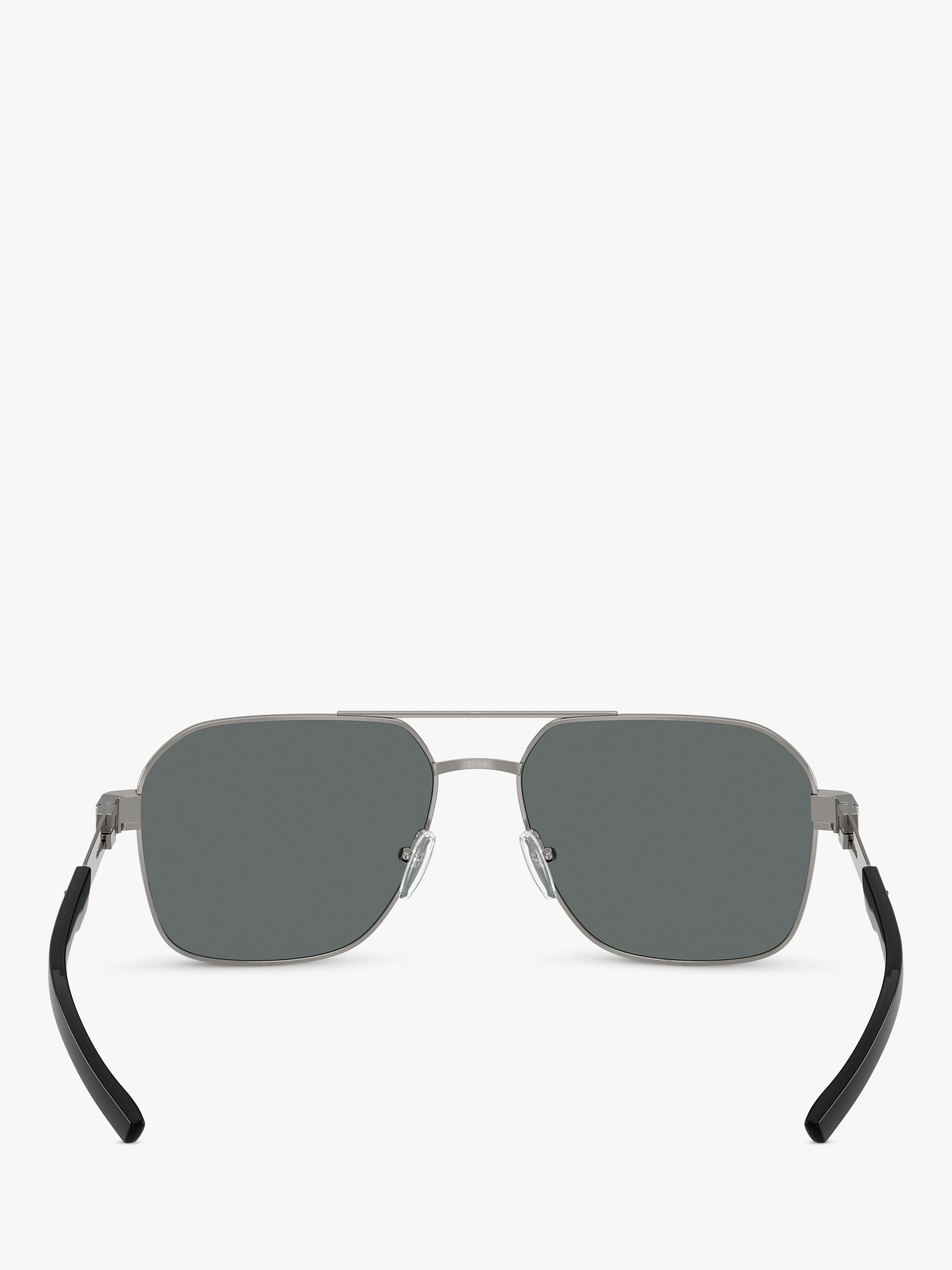 Scuderia Ferrari square sunglasses 57mm silver/grey - British product