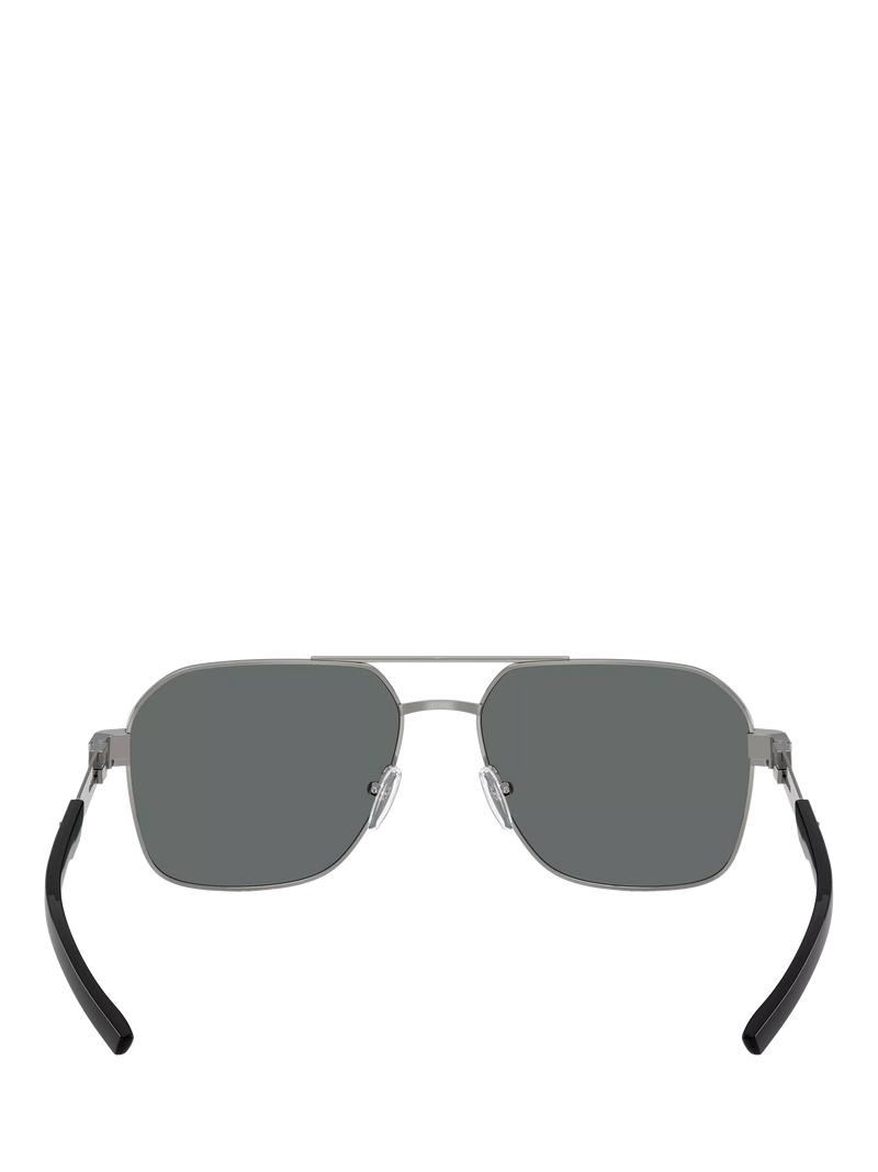 Scuderia Ferrari square sunglasses 57mm silver/grey - British product