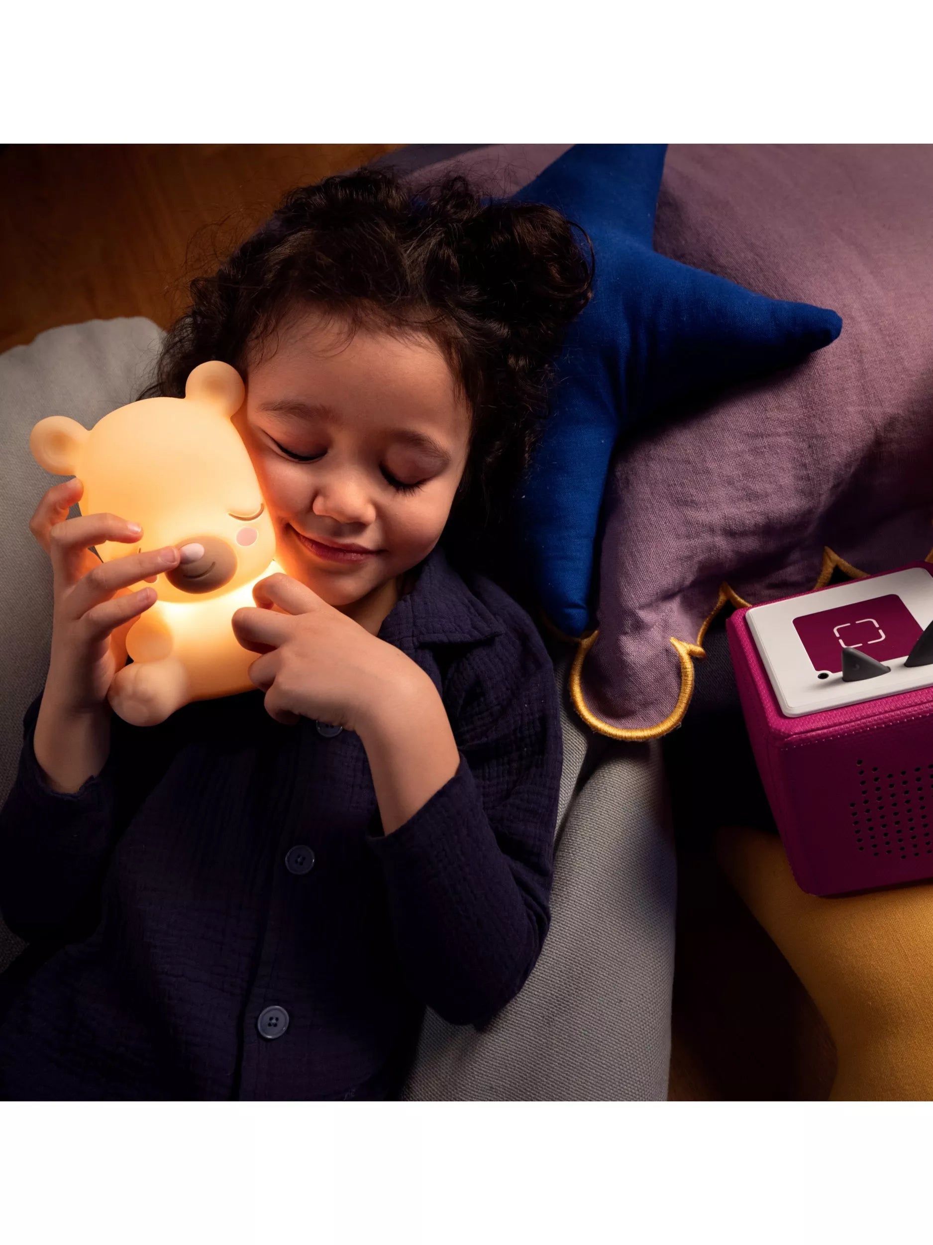 tonies Sleepy Bear night light toy (British brand)
