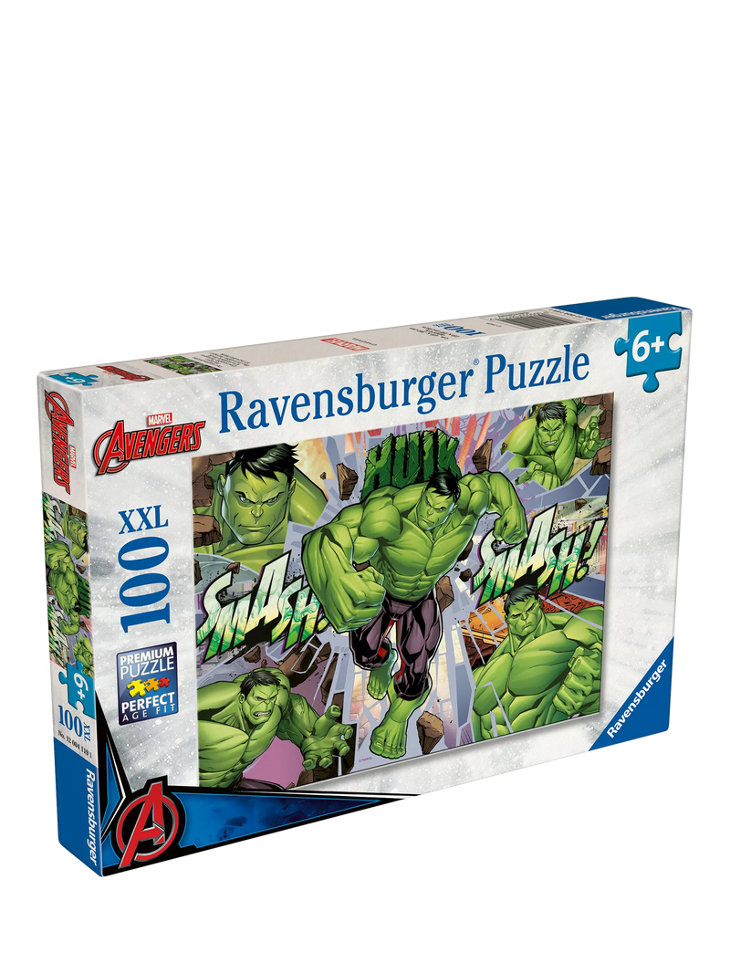 Ravensburger Marvel Hulk XXL jigsaw puzzle 100 pieces, UK version