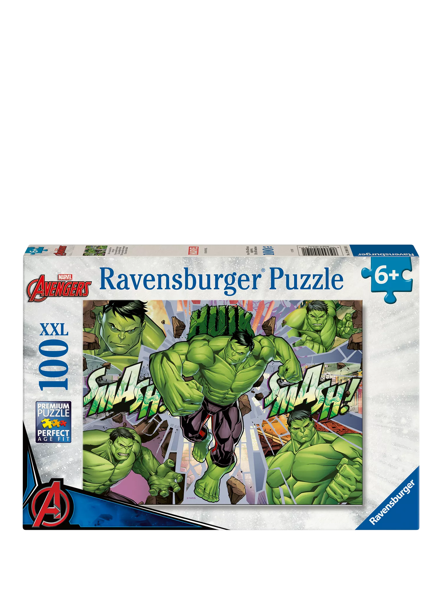 Ravensburger Marvel Hulk XXL jigsaw puzzle 100 pieces, UK version