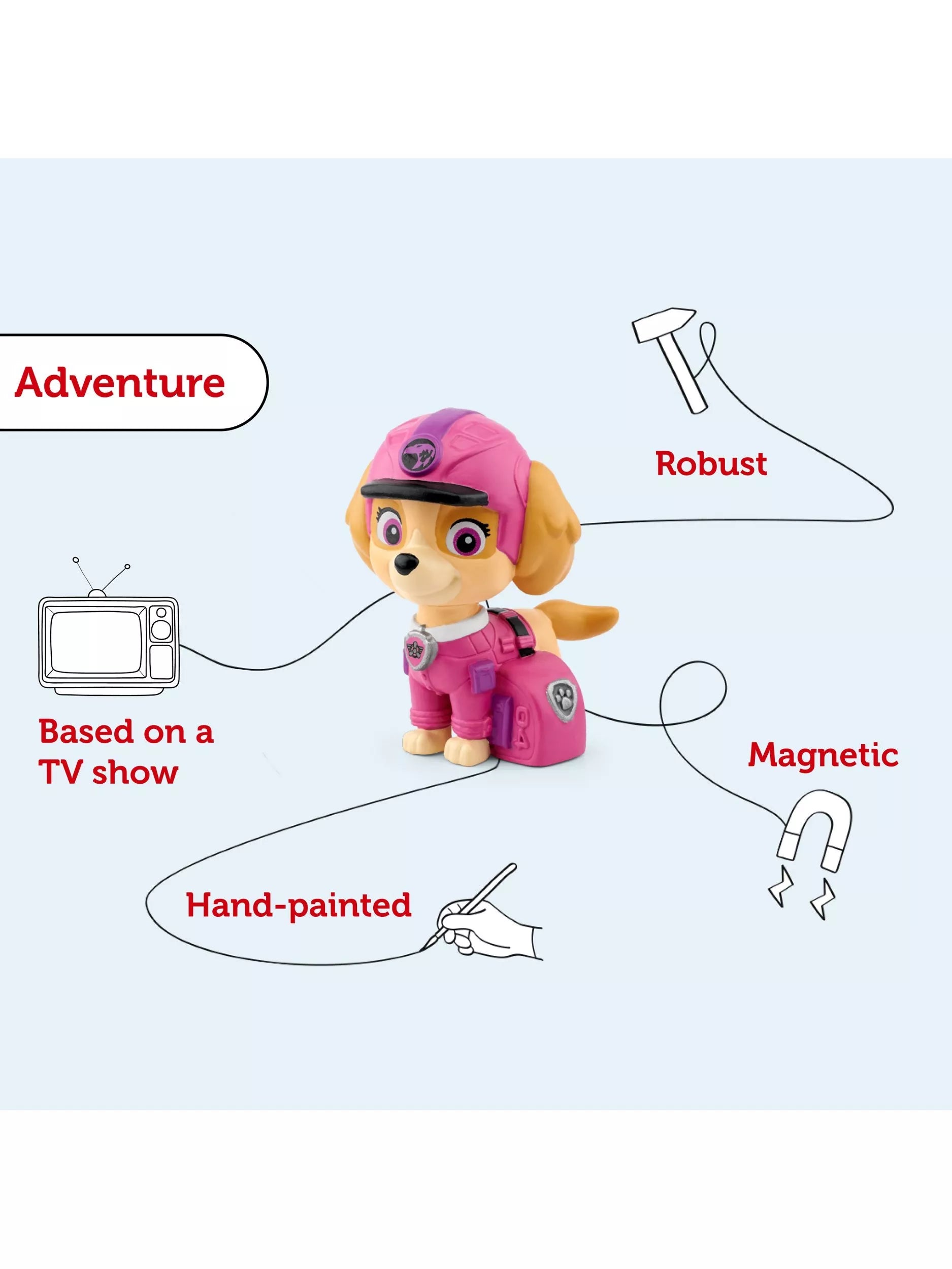 tonies Paw Patrol Skye audio character - British product