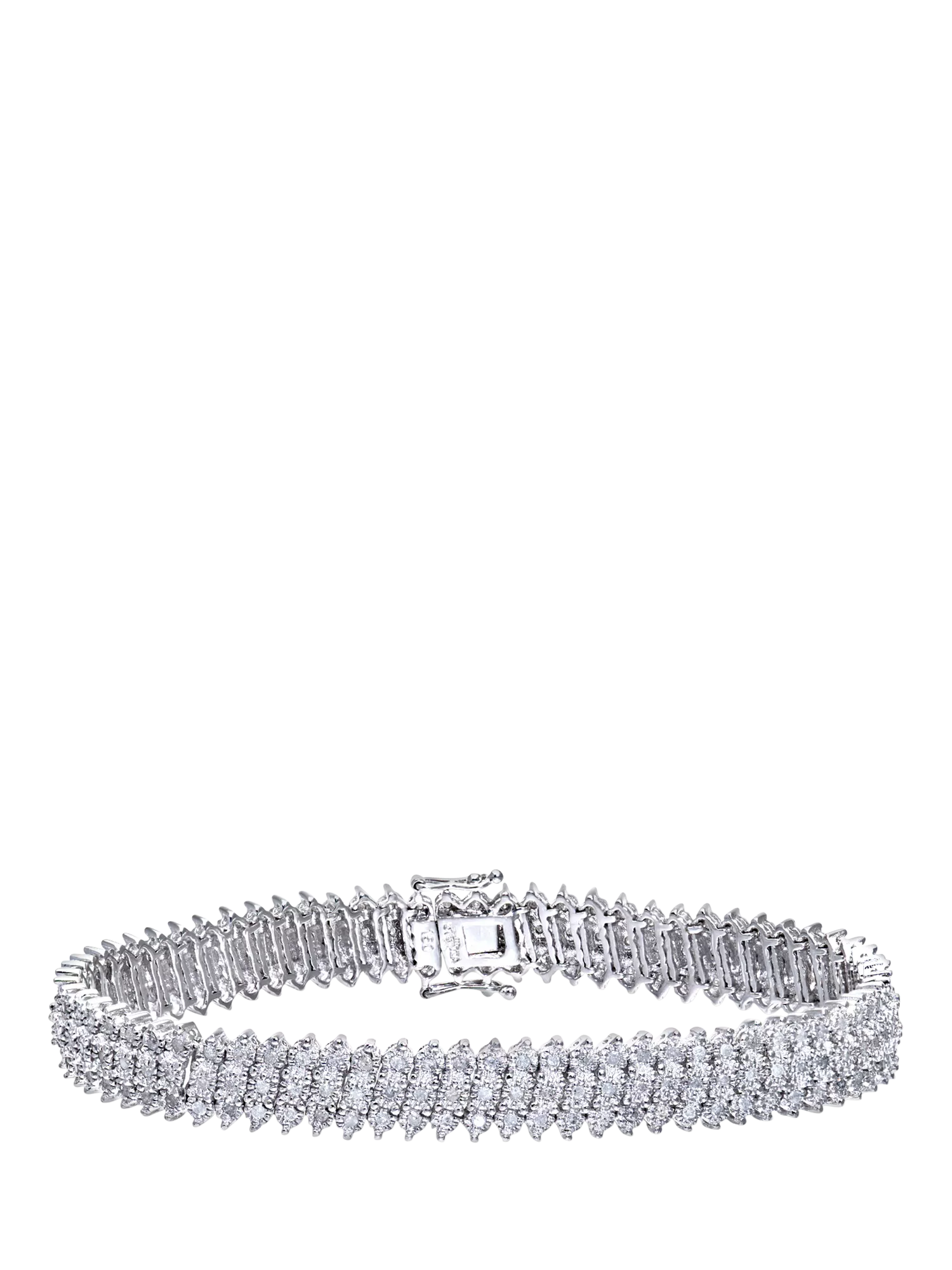 Mogul triple row diamond tennis bracelet 1.50ct (British brand)