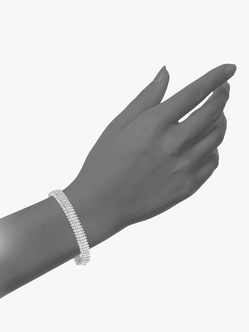 Mogul triple row diamond tennis bracelet 1.50ct (British brand)