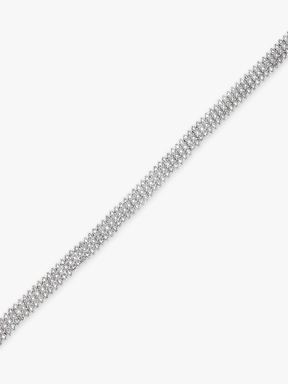 Mogul triple row diamond tennis bracelet 1.50ct (British brand)