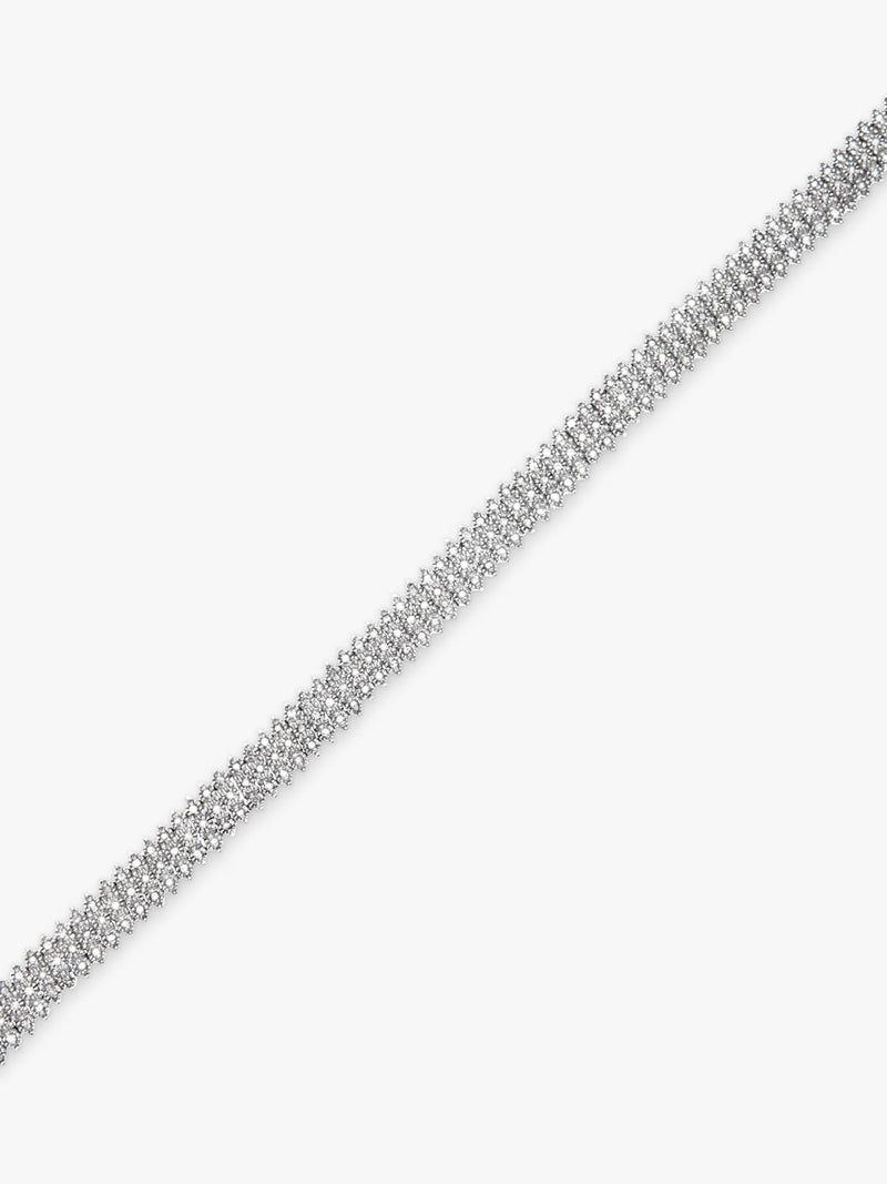 Mogul triple row diamond tennis bracelet 1.50ct (British brand)
