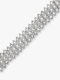 Mogul triple row diamond tennis bracelet 1.50ct (British brand)