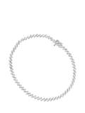 Mogul diamond tennis bracelet 9ct white gold 1.15ct (British brand)