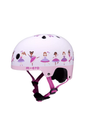 Micro Scooters kids safety helmet in pink - British product