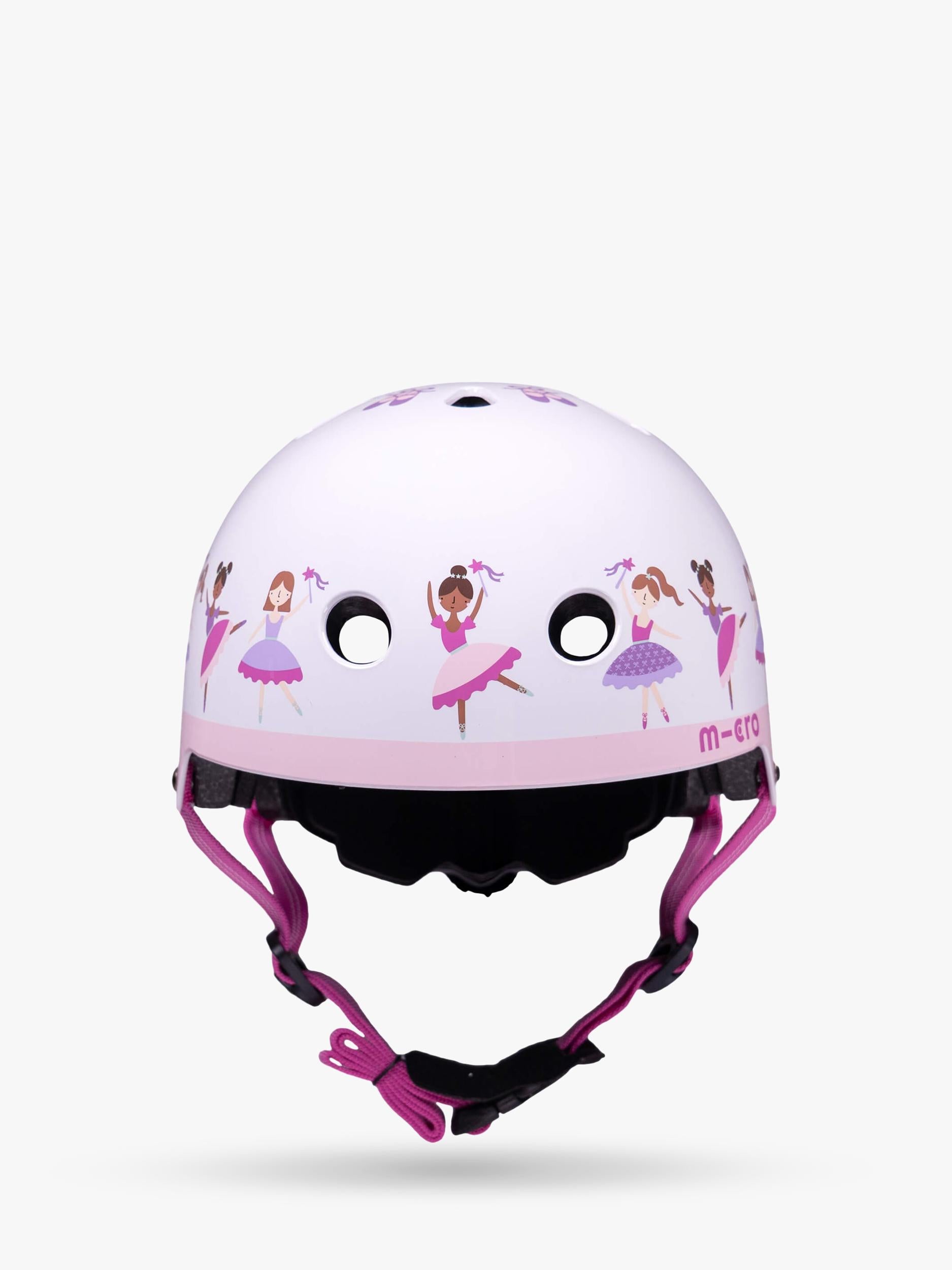 Micro Scooters kids safety helmet in pink - British product